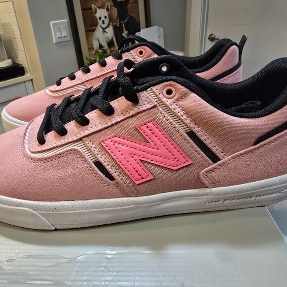 New Balance # Numeric "306" Sneakers Pink/Black Jamie Foy Skating Shoes SZ 12 - Picture 2 of 15